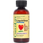 ChildLife Essentials, Liquid Iron, Vegan Iron Drops for Children, 118ml, Vegetarian, Gluten Free, Soy Free, GMO Free