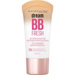 Maybelline New York Dream Fresh BB Cream, Water-Gel Formula, Zero Oil and Zero Heavy Ingredients, Sheer Coverage, Natural Finish, Hydrating and Lightweight, Medium/Deep, 130, 30 ml
