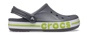 Crocs Unisex Adult Slate Grey/Lime Punch Bayaband Clog 205089-0GX M8W10