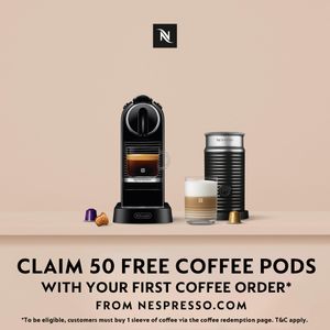 Nespresso Citiz Coffee Machine – Black