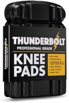 Thunderbolt Knee Pads for Work Inserts for Pants Trousers Workwear with Thick EVA Foam Cushioning (1 Pair)