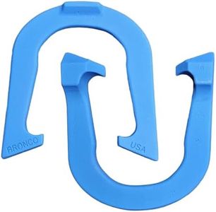Bronco Professional Pitching Horseshoes- USA Made (Blue- Single Pair (2 Shoes))