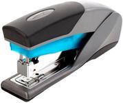 Swingline Stapler, 25 Sheet Capacity, Optima 25, Jam Free, Reduced Effort, Soft Grip, Blue and Gray (66404)