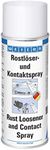 WEICON Rust Remover & Contact Spray 400ml Protects and removes Rusted Components, e.g. on car Brakes Battery Clamps Spark Plugs Rims Hinges