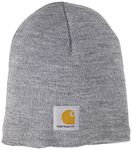 Carhartt Unisex, Knit Beanie, Heather Grey, One Size