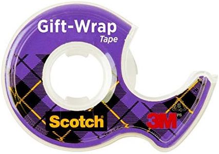 Scotch Giftwrap Tape 19mm x 16.5m Cat 15