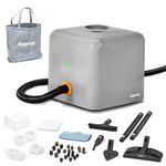 Dupray Neat Plus Steam Cleaner with 40-Piece Accessory Kit. A powerful multi-purpose steamer designed for deep cleaning floors, upholstery, grout, and more, offering versatile performance.