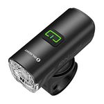 OLIGHT RN 400 Bike Light Headlight, 400 Lumens USB-C Rechargeable Bike Front Light, 5 Modes LED Bicycle Light, IPX7 Waterproof Perfect for Road Cyclists, Commuters