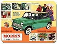 Morris Mini Minor Car Ad Mouse Mat.