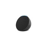 Amazon Echo Pop | Full sound compact smart speaker with Alexa | Charcoal