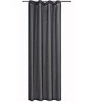 JEMIDI 1-Piece Curtain with Ruffle Tape - Single Opaque Curtain with Universal Tape - Washable Polyester Curtain