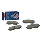 Bosch BP1493 Brake Pads - Front Axle - ECE-R90 Certified - 1 Set of 4 Pads