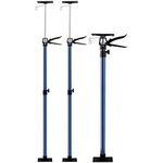 DEUBA® Set of 2 Door Frame Tensioners | Telescopic Props with Pressure Plates - Drywall, Plasterboard Installation Support Height Adjustable