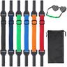 Svalor Glasses Strap - 6 Pcs Anti-slip Glasses Strap, Adjustable Sports Sunglasses Cord, Eyewear Retainer, Glass Band with Bag, Glass Neck Strap for Men, Women and Kids Running, Camping, Reading