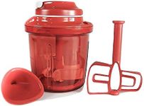 Tupperware Extra Chef Blender Multi Chef D200Speedy Boy Quick Chef Red 1.35L