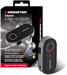 Xtreme WAB91008BK Xtreme Monster Bluetooth Audio Receiver, Black,WBA9-1008-BLK