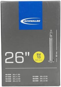 Schwalbe SV13 Presta Extra Long Valve Inner Tube - Black, 26 Inch