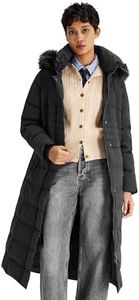 Orolay Women's Long Puffer Down Coat Warm Maxi Jacket with Hood Black 2XL