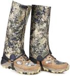 HUNTARMOR Hunting Gaiters Leg Gaiters: High-Performance Hunting Boot Gaiters, Waterproof Hiking Gaiters with Upgraded Rubber