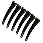 6 Pcs Hair Sectioning Clips, Plastic Hairdresser Clips, Hair Hairdressing Styling Clips for Styling of All Hair Types