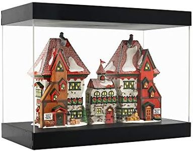 Odoria Acrylic Display Box Case (37.5x19x23 cm) for 6-inch Trophy Figures, Assembly Required
