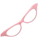 Amscan 250020 Vintage Cat Eye Fun Shades - Adult Size, Pink, 1 Pc