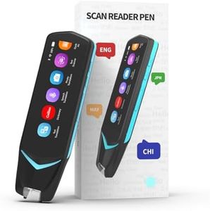 NEWYES Scan Reader Pen 4 Pro with 3.99inch Touchscreen,Text to Speech Reading Pen, Smart recording Learning Pen for Students