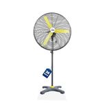 HAVAI 36 inches BLDC Pedestal Fan | 3-Blade Design | Energy Efficient 30W-260W | 700-1200 RPM | 21000 m?/hr Airflow | 100-Foot Air Throw | 4 Speed Options | 1-Year Warranty