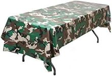 Oojami Pack of 4 Camouflage Plastic