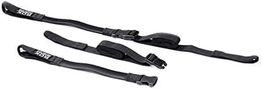 ROK Straps SW-MOTECH 2 Adjustable Straps. Black. 500-1500 mm