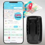 gpsnvision - GNV-10K, Portable Ready-to-Use GPS Tracker for Vehicles, Real-Time LTE Car Tracker Device, Waterproof GPS Tracker, Tracking Devices with Theft Alert and Long Battery Life.