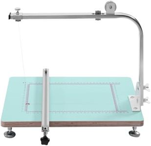 72W Hot Wire Foam Cutter Table – Adjustable Temperature 32–572°F, 360° Cutting Bracket, 15.4" x 12.9" Workboard – DIY Styrofoam Cutter Tool for Sculpting, Carving, Foam Board & Crafts