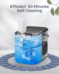 Silonn Portable Ice Maker – Countertop Compact Ice Machine