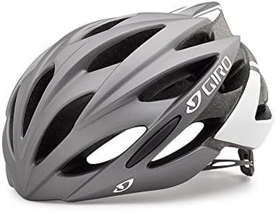 Giro Savant Adult Road Cycling Helmet - Medium (55-59 cm), Matte Titanium/White