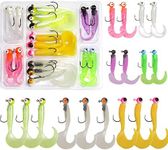 Fishing Jig Head Hooks Soft Grub Pl