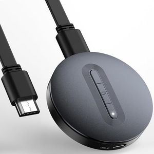 Wireless HDMI Display Dongle Adapter – Miracast Dongle, DLNA, AirPlay - Plug & Play Video/Audio Streaming from Laptop, PC, Smartphone to HDTV, Projector, Monitor
