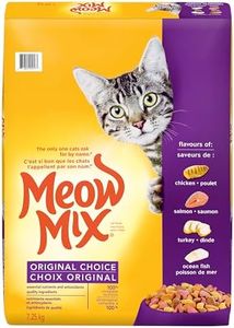 Meow Mix Dry Cat Food, Original Choice, 7.25kg Bag