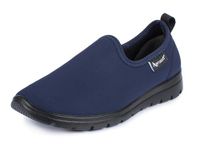 Aerosoft Ladies Ballerina Stretch 20 Non-Slip Light Soft Stretchy (Blue, UK Footwear Size System, Adult, Woman, Numeric, Medium, 7)