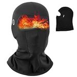 Balaclava Ski Mask, Balaclava for Men, Windproof Warm Motorcycle Bicycle face Mask, Winter Face Mask Protection Helmet Liner, Cold Weather Thermal for Skiing Snowboarding Motorcycling Fishing (Black)