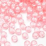 1400 PCS 4x7mm Acrylic Letter Beads for Jewelry Making Alphabet Beads for Bracelet Making DIY Beads for Personalized Jewelry Round Beads A-Z Kit