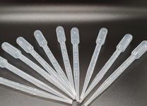 Swastik Mediplast 3ml Plastic Dropper, Box of 100 Pcs