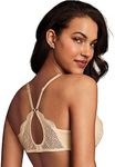 Maidenform Women's Comfort Devoltion Lace Back Push Up, Latte Lift, 32A