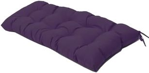 QILLOWAY Indoor/Outdoor Bench Cushion,51-Inches(Purple)