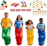 Outdoor Games Kit,Outside Toys,34 P