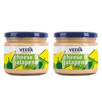 Veeba Cheese & Jalapeno dip, 300 g - Pack of 2