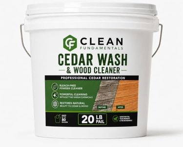Clean Fundamentals Cedar Wash & Wood Cleaner, 20 lb Container