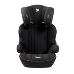 Apramo Child Car Seat, Ostara Fix Auto Eco High Back Child Booster Seat Group 2/3 (15-36 kg, 3 to 12 Years Approx.) with ISOFIX (Black Platinum)