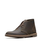 Clarks Men's Bushacre 2 Chukka Boot, Dark Brown, 8.5 UK