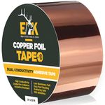 ELK Copper Foil Tape with Conductive Adhesive for Guitar, EMI Shielding, Crafts, Electrical Repairs and Grounding (2 Inches x 33 Feet, 1 Pack)