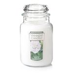 Yankee Candle Scented Candle, White Gardenia, Original Large Jar Candle, 110-150 Hours of Burn Time, 22 oz